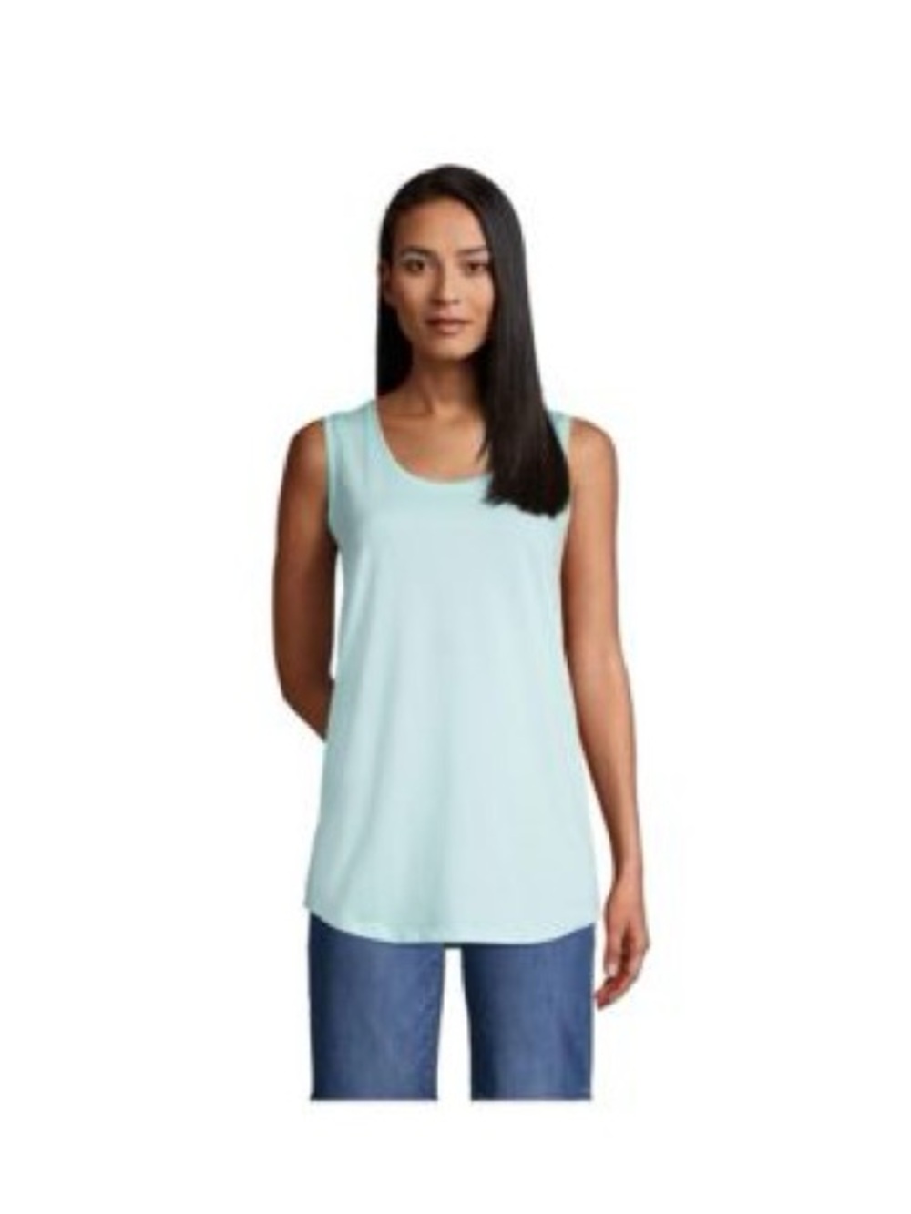 Women's Supima Cotton Tunic Tank Top